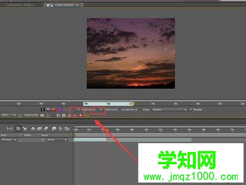 windows10下使用AE剪切視頻的步驟6
