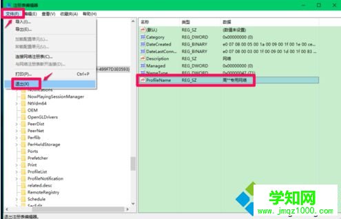 電腦中如何通過修改注冊表來設置網絡連接備注4