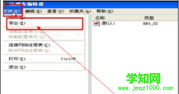 選擇下面的導出選項