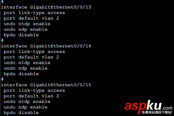 華為,交換機,VLAN