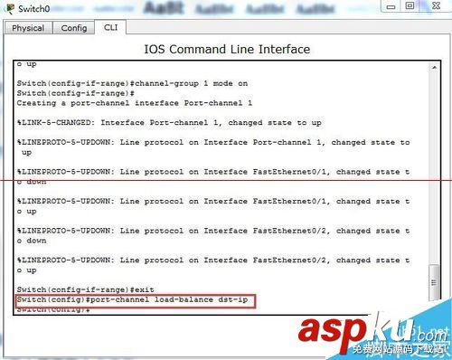 cisco,交換機,端口,聚合口
