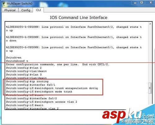 cisco,三層交換機,vlan