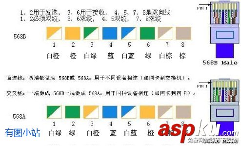 網(wǎng)線制作,網(wǎng)線水晶頭