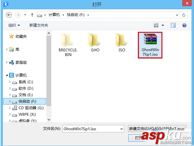 快啟動U盤,win7