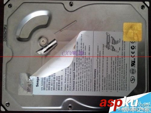 從外觀到內部簡單的了解硬盤 移動硬盤拆解過程 硬盤內部結構,移動硬盤內部結構,希捷移動硬盤拆解,移動硬盤拆解