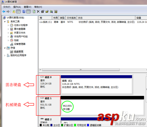 固態硬盤,機械硬盤