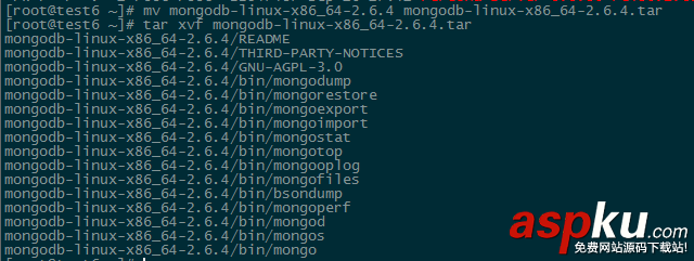 Linux系統下MongoDB的簡單安裝與基本操作