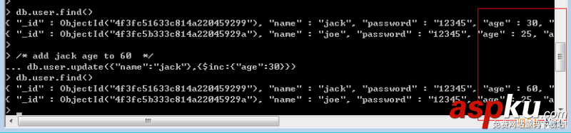 MongoDB入門教程之細說MongoDB數據庫的增刪查改操作