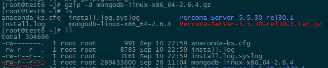 Linux系統下MongoDB的簡單安裝與基本操作