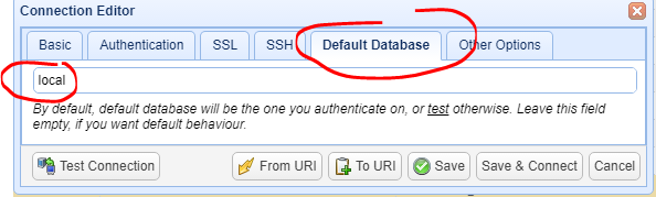 MongoDB,系統數據庫,local,創建用戶