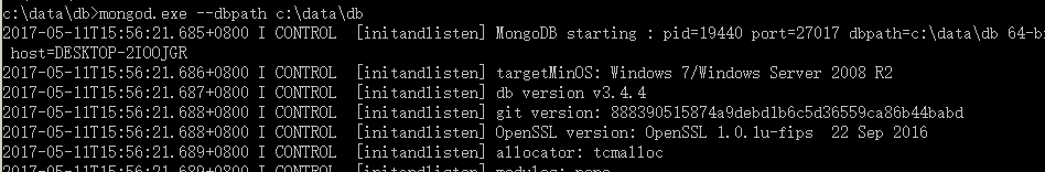 windows下安裝mongodb以及node.js連接mongodb實例 nodejs連接mongodb,nodejs,mongodb,windows,安裝