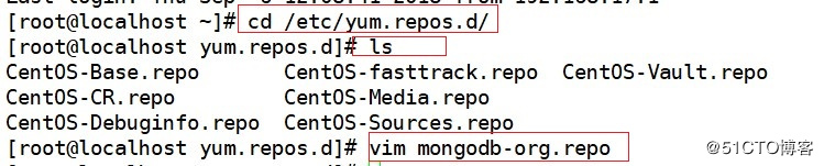 yum源,安裝,mongodb