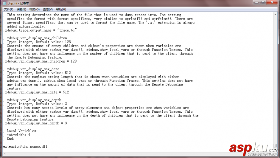 Windows下安裝PHP的MongoDB驅(qū)動(dòng)