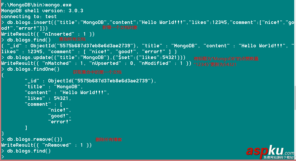 MongoDB的基礎知識簡介 MongoDB,基礎知識