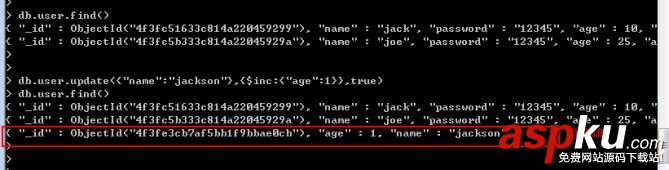 mongodb增刪改查,mongodb的增刪改查
