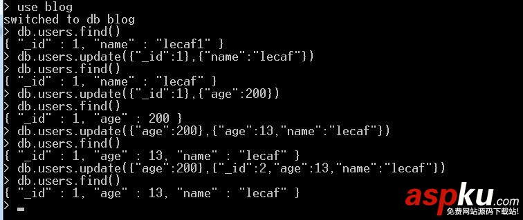 windows下mongodb安裝與使用圖文教程(整理) mongodb安裝使用