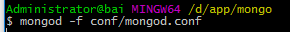 MongoDB,數據庫基礎