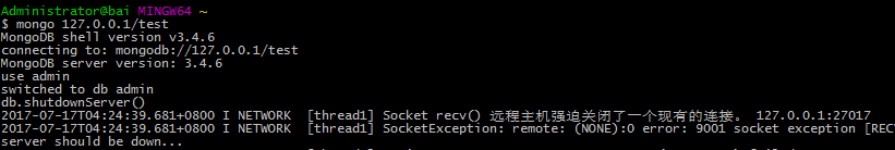 MongoDB,數據庫基礎