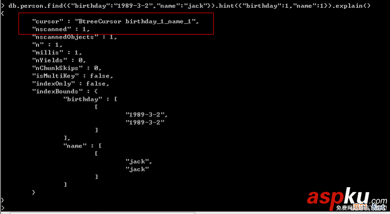 MongoDB入門教程之索引操作淺析