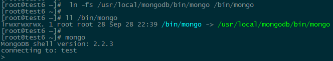 Linux系統下MongoDB的簡單安裝與基本操作