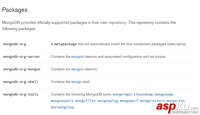 CentOS 安裝 Mogodb的步驟(在線離線兩種) CentOS,安裝,Mogodb