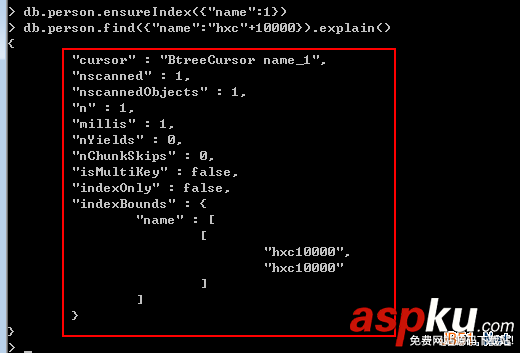 MongoDB入門教程之索引操作淺析