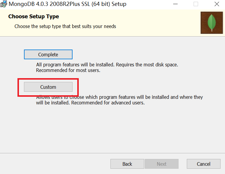 Windows10,安裝,MongoDB