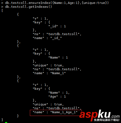 MongoDB數據庫中索引(index)詳解 數據庫索引詳解,mongodb,index詳解,索引