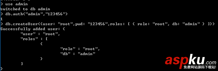 MongoDB安全及身份認(rèn)證(實(shí)例講解) 身份認(rèn)證,MongoDB