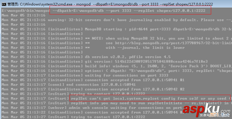 MongoDB入門教程之主從復制配置詳解