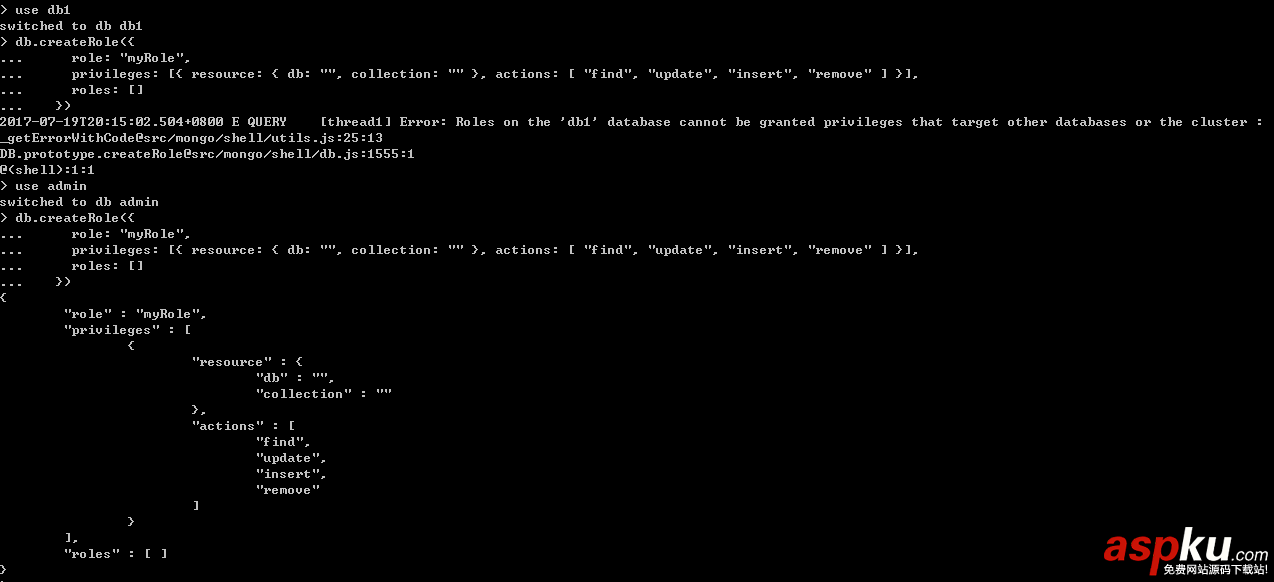MongoDB安全及身份認(rèn)證(實(shí)例講解) 身份認(rèn)證,MongoDB