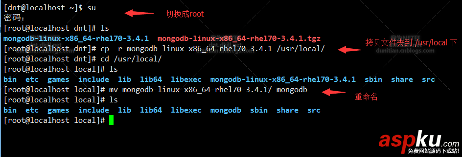 CentOS 安裝 Mogodb的步驟(在線離線兩種) CentOS,安裝,Mogodb