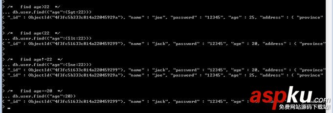 mongodb增刪改查,mongodb的增刪改查