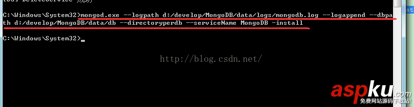 MongoDB安裝到windows服務(wù)的方法及遇到問(wèn)題的完美解決方案 mongodb,windows,服務(wù)