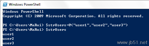 探索PowerShell (八) 數(shù)組、哈希表(附:復(fù)制粘貼技巧) 數(shù)組,哈希表,PowerShell