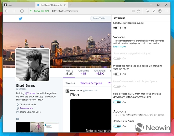 IE繼任者！斯巴達瀏覽器細節圖賞