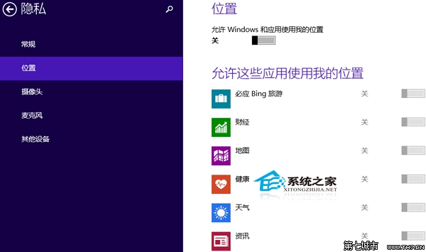 Win10隱私功能如何設置