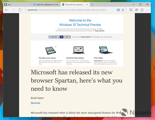 IE繼任者！斯巴達瀏覽器細節圖賞