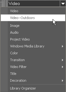 會聲會影使用庫創(chuàng)建者管理項目