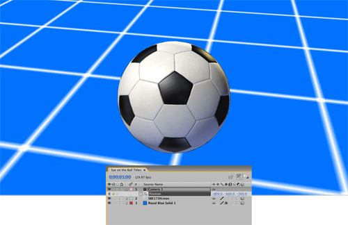 AE二維轉三維技巧 飛特網 AE實例教程