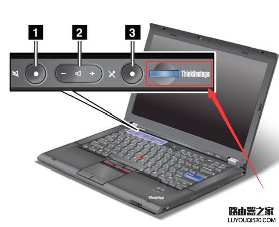 ThinkPad筆記本一鍵恢復功能鍵在哪