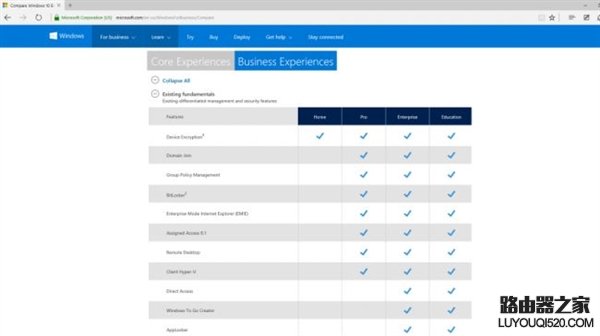 Win10七大版本詳解:主要區別都在哪兒?