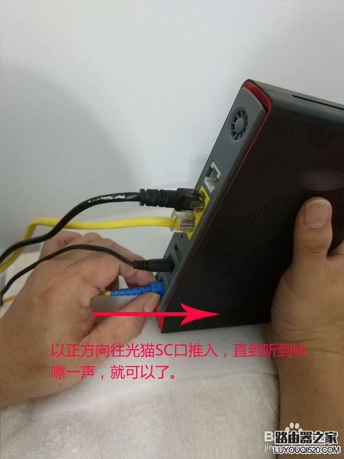 路由器和貓正確的連接方法