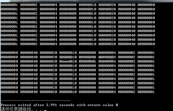 嵌入式C實戰項目開發技巧:對一個有規律的數組表進行位移操作的方法 c語言,嵌入式,數組,位移