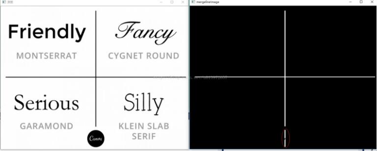 opencv檢測直線方法之投影法 opencv,檢測直線,投影法