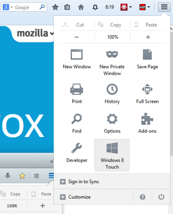火狐全新界面瀏覽器測試版問世 與Chrome很像