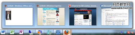 解鎖火狐3.6的Win7任務欄多窗口預覽