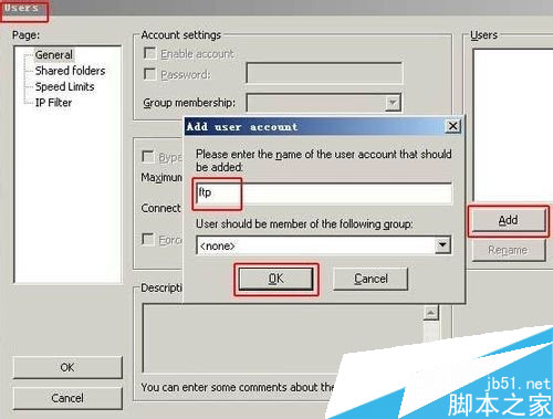 Win2003安裝FileZilla Server搭建ftp及配置