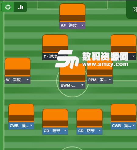 足球經理2018常用戰術截圖