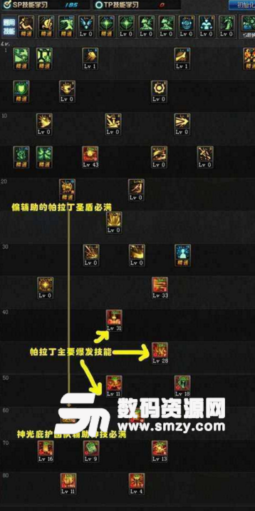 DNF95版本帕拉丁技能加點(diǎn)分析指南